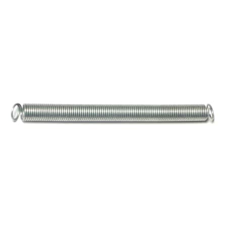Midwest Fastener 5/16" x 3-3/4" x .035" WG Steel Extension Springs 6PK 18544